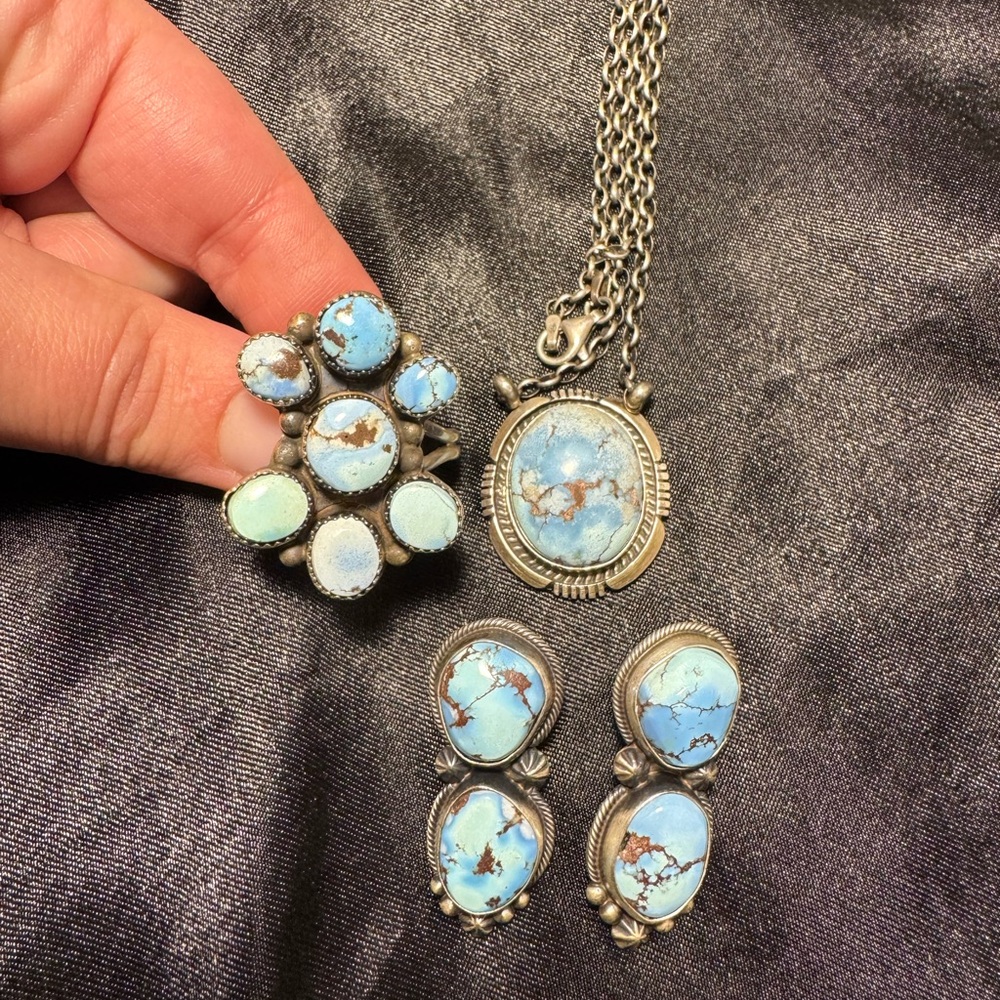 ‼️SOLD Golden Hills Turquoise Set SOLD ‼️